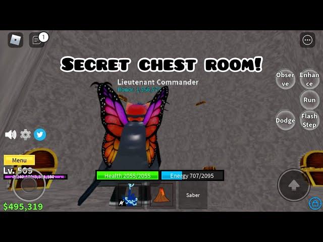 How to find secret chest room! (Blox fruits)