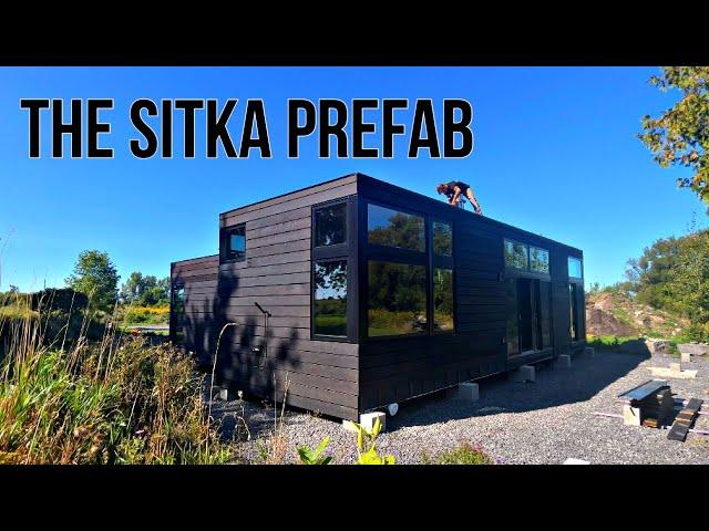 Inside the Newest PREFAB HOME in the Country!!