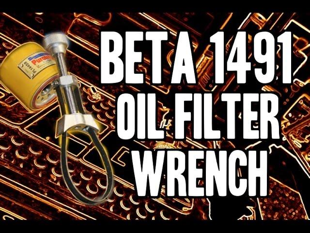 BETA 1491 Oil Filter Wrench - BETA Utensili