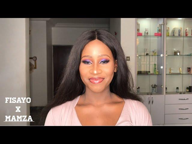 HOW TO CONTOUR AND HIGHLIGHT ft mamza beauty 