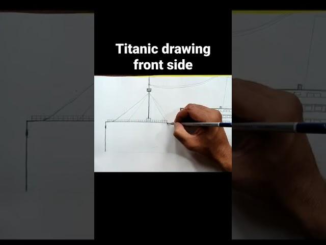 @bicky art academy.                     #shorts #art #drawing #titanic