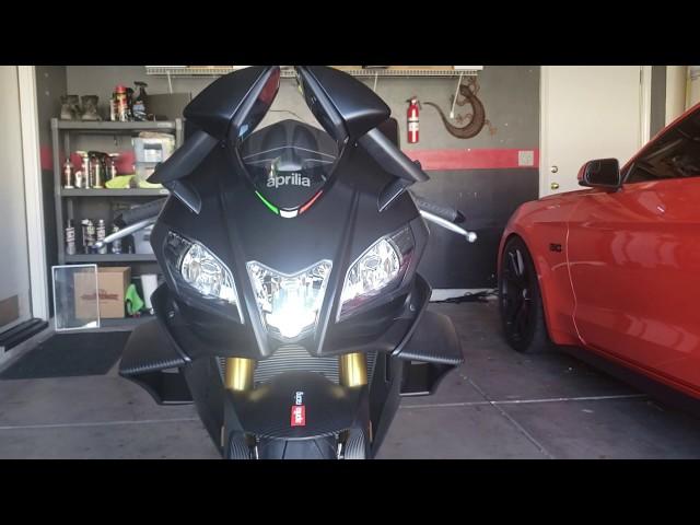 My 2019 Aprilia RSV4 Factory 1100