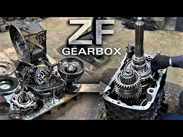 REPAIR OF ZF GEARBOX / FULL ASSEMBLY / TRUCK MILEAGE 40 000 KM