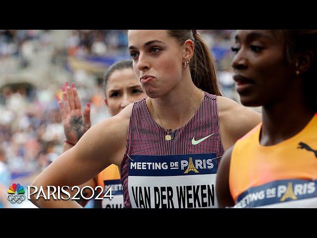 Luxembourger comes out of nowhere to steal 100m at Diamond League Paris | NBC Sports