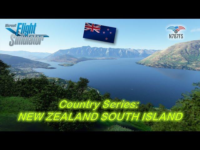 Flight Simulator 2020 New Zealand South Island Country Series Part 1