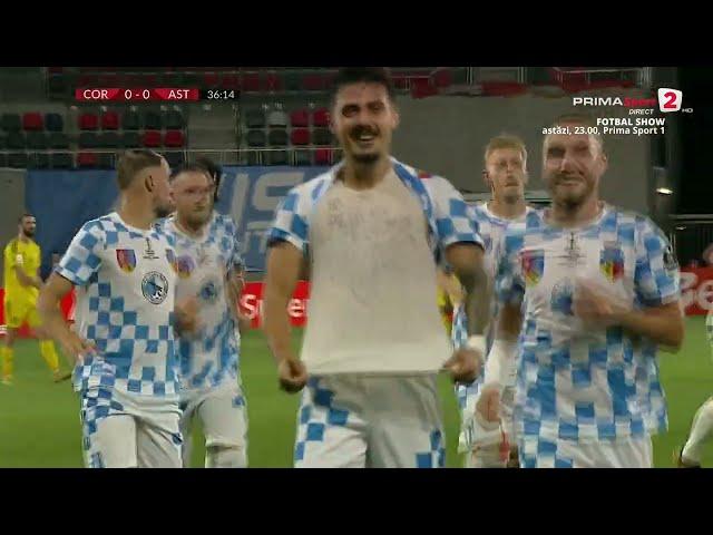 REZUMAT. Corvinul - Astana 1-2. Hunedorenii păstrează speranțe de calificare la retur