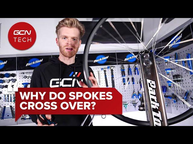 Why Do Bicycle Wheel Spokes Cross Over? | GCN Tech Clinic #AskGCNTech