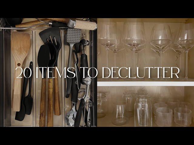 20 Things to Declutter in 2023: How to Declutter | Haley Villena