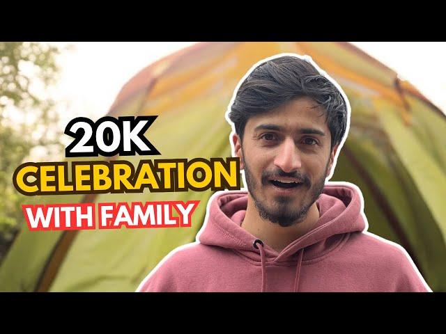 20K  subscribers ki celebration  poori family k sath | Family vlog in a village of Kashmir.