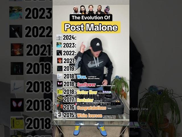 The Evolution of Post Malone