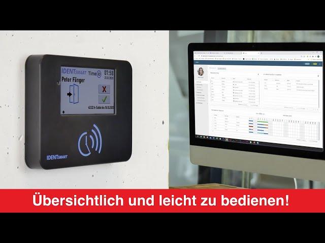 IDENTsmart ID800 Zeiterfassungs-Komplettsystem