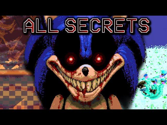 SONIC.EXE OFFICIAL - ALL SECRETS AND EASTER EGGS
