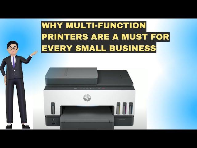 Why Multi-Function Printers Are a Must for Every Small Business