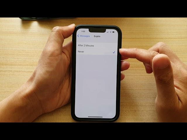 iPhone 13/13 Pro: How to Set Audio Messages to Expire After 2 Minutes or Never