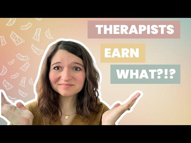 HOW MUCH MONEY DO THERAPISTS REALLY MAKE? || Tips & exposing my REAL counselor salary