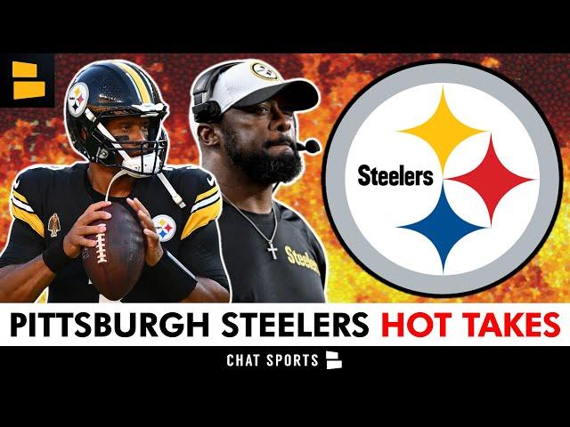 Steelers HOT TAKES: Russell Wilson Still A Super Bowl-Caliber QB? Mike Tomlin For Coach Of The Year?