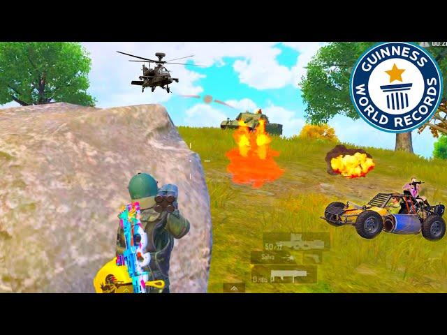 Destroying Tank with M202 | M202 vs P90 Full Rush gameplayPayload pubg mobile
