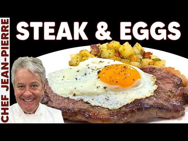 Steak & Eggs my GO TO Breakfast | Chef Jean-Pierre