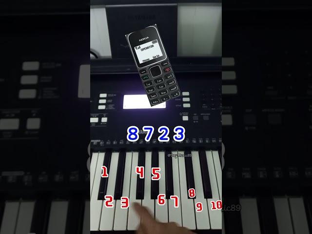 how to play nokia tune on piano #shorts #nokiatune #pianotutorial #piano