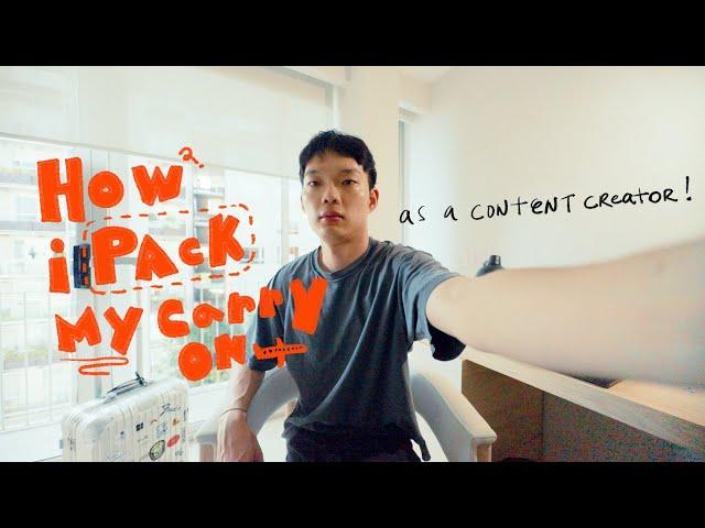 How I Pack For Travel As A Content Creator