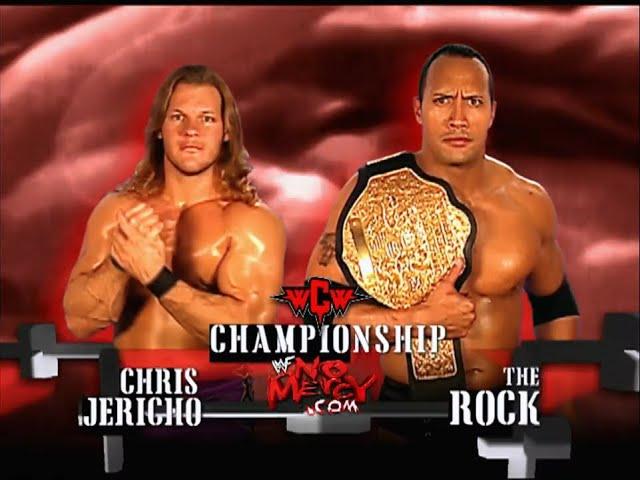 The Rock vs Chris Jericho - No Mercy 2001 - Highlights