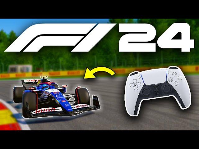 Playing F1 24 On Controller...