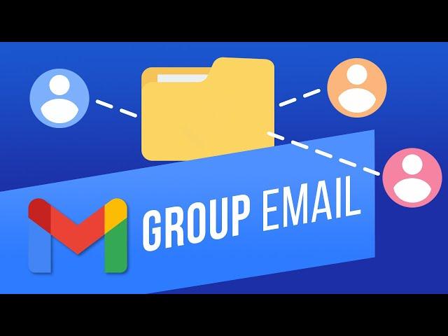 How to Send a Group Email in Gmail | How to Make a Mailing List in Gmail