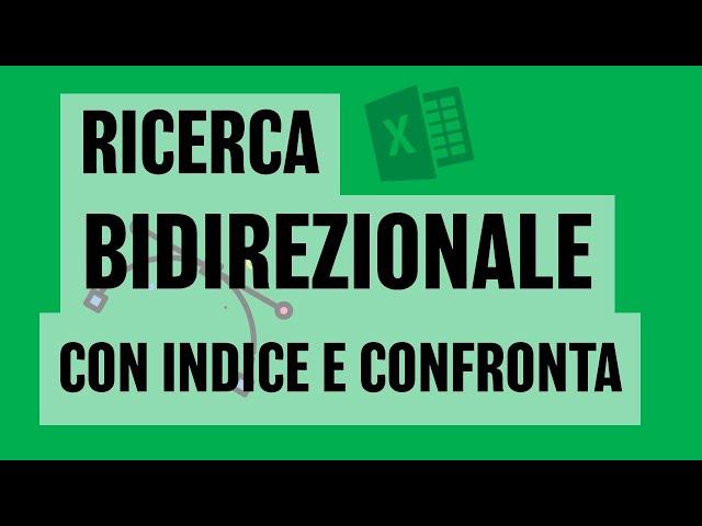 #3.1 Excel Ricerca Bidirezionale INDICE -CONFRONTA | Trova SCONTO su quantità - Macraris|LapaConsult