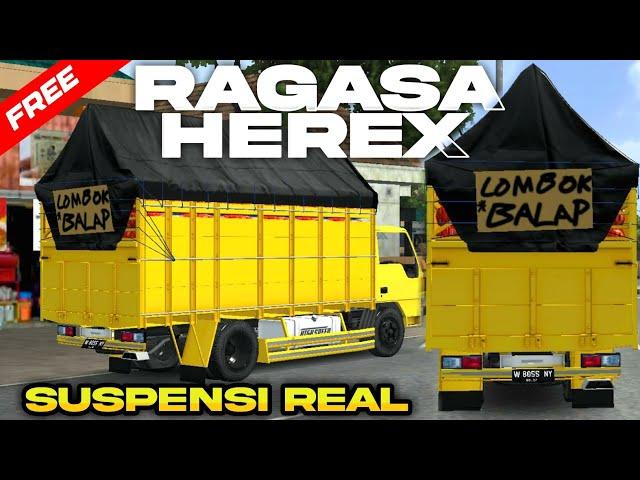 SHARE‼️MOD BUSSID TRUK RAGASA HEREX SUSPENSI REAL