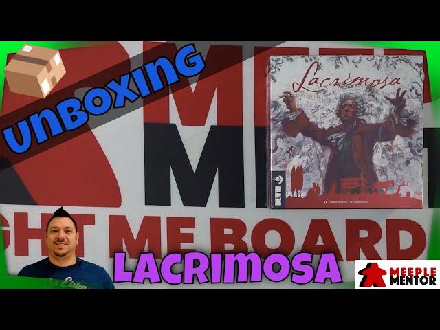 Meeple Mentor Unboxes Lacrimosa