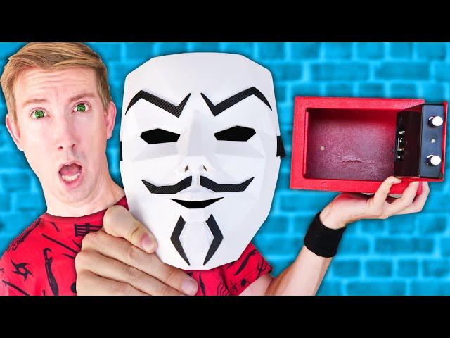 NEW HACKER MASK In Red Safe Made REGINA DISAPPEAR! Spy Ninjas Mission Kit vs Project Zorgo Battle