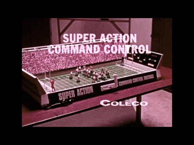 Super Action Command Control Football Coleco Toys