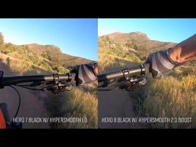 GoPro Hero 8 Black    Mountain Biking Review w  HyperSmooth 2 0