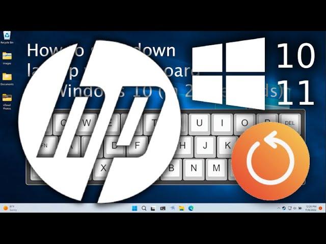 How To Restart HP Laptop With Keyboard On Windows 11