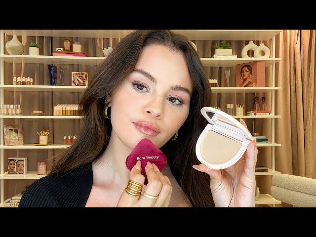 Get Ready with Selena Gomez | Pressed Powder #rareroutine