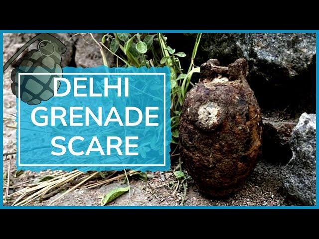 Delhi: grenade found in bag in Mohammadpur; old & rusted, say police, months after bomb scare