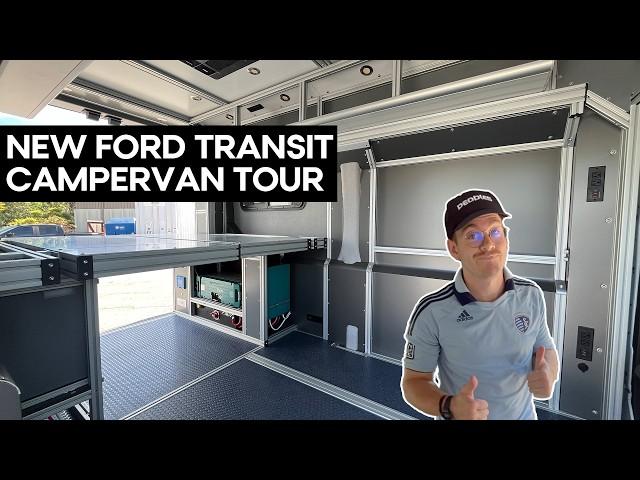 Take A Tour Of This Ultimate Ford Transit Cargo Campervan!