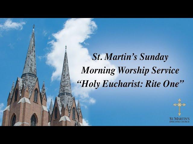 01-05-2025 - 11:15 a.m. LIVE Sunday Worship Service - St. Martin's Episcopal Church – Houston