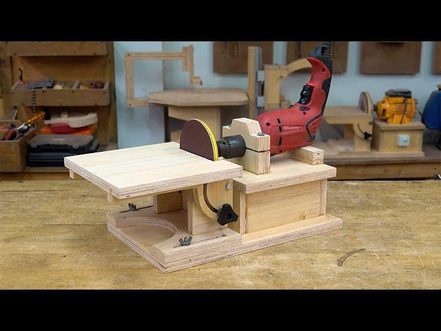 DIY Drill Powered Disc Sander