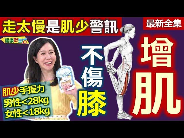 健康好生活  20230719  走太慢是「肌少」警訊？ 增肌減脂「不傷膝」！