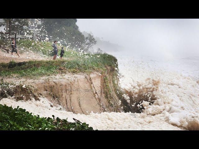 Ex-Tropical Cyclone Alfred continues to ‘hammer’ South East Queensland