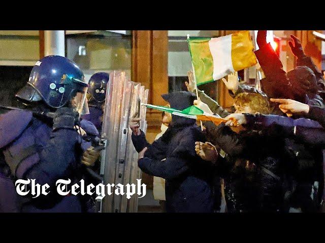 Dublin riots: violent clashes with police is 'worst disorder in decades'