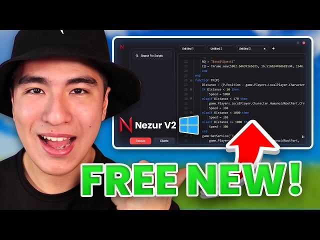 Roblox FREE WINDOWS Executor Byfron Bypassing, Nezur V2 Script Executor! (2024)