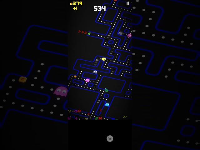 Pacman 256 android 256 Dots in a row in classic 80s layout