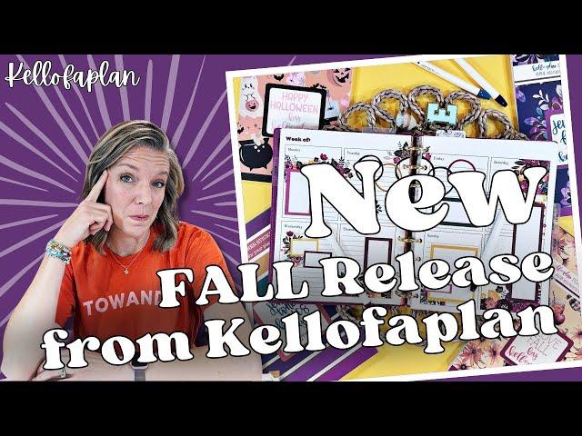 NEW Fall Release from Kellofaplan || Kellofaplan || Haul & Flip-Throughs || Planner Tips