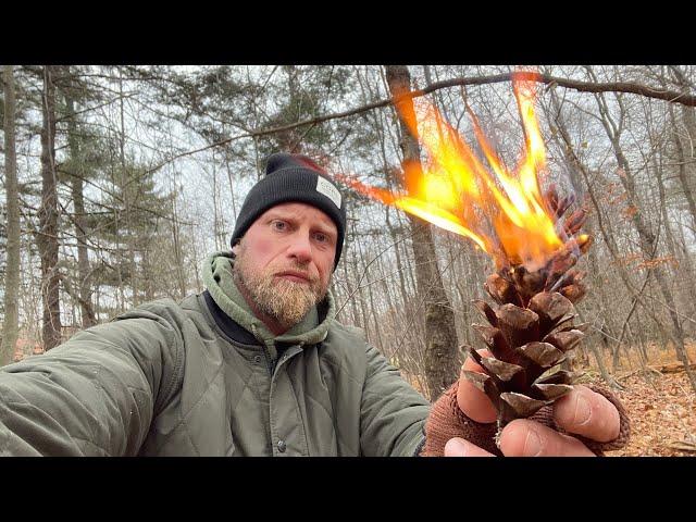 Survival Instructor Explains How to Start a Fire WITHOUT wood!