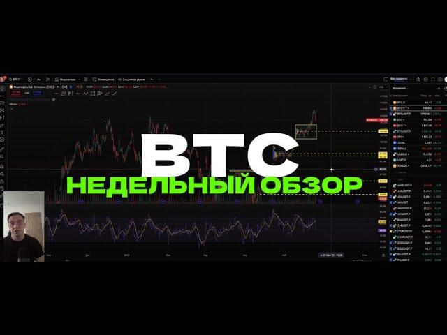 BTC Недельный обзор 24.05.2025 + АЛЬТКОИНЫ
