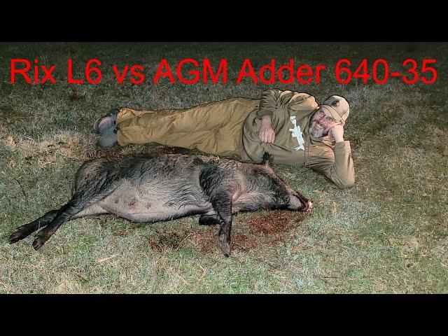 Rix Optics Leap L6 vs the AGM Adder 640-35 Thermal Showdown