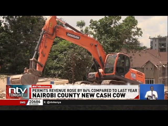 Increased construction of buildings in Nairobi has tilted the county’s revenue streams