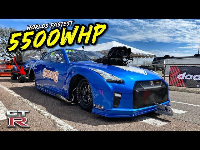 THE FASTEST GTR EVER BUILT!? 5500HP RECORD BREAKING MONSTER!